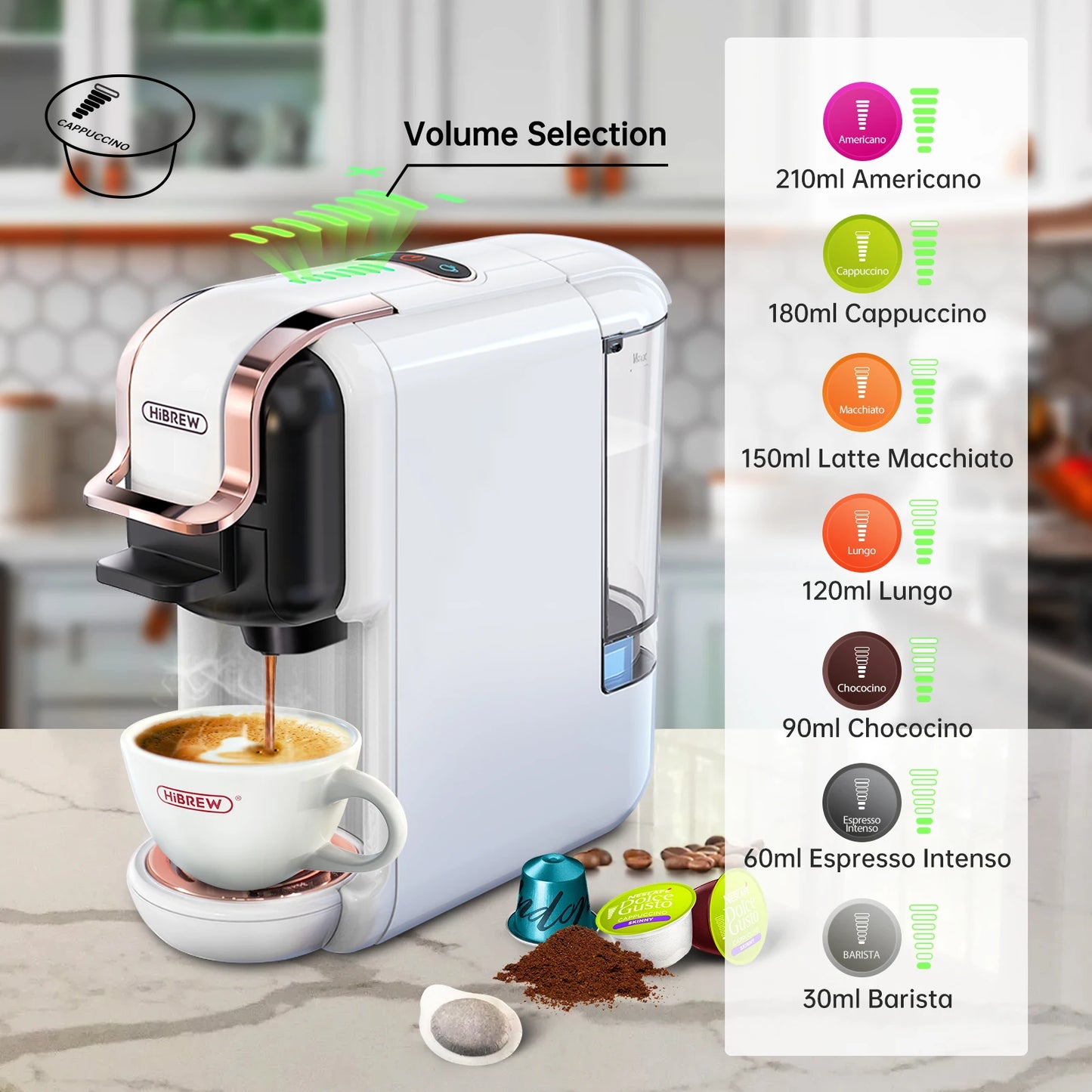 Multiple Capsule Coffee Machine