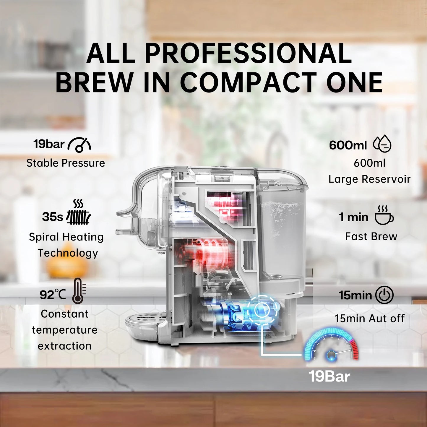 Multiple Capsule Coffee Machine
