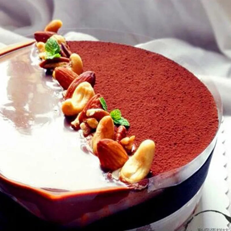 Clear Cake Collars for Mousse Cake