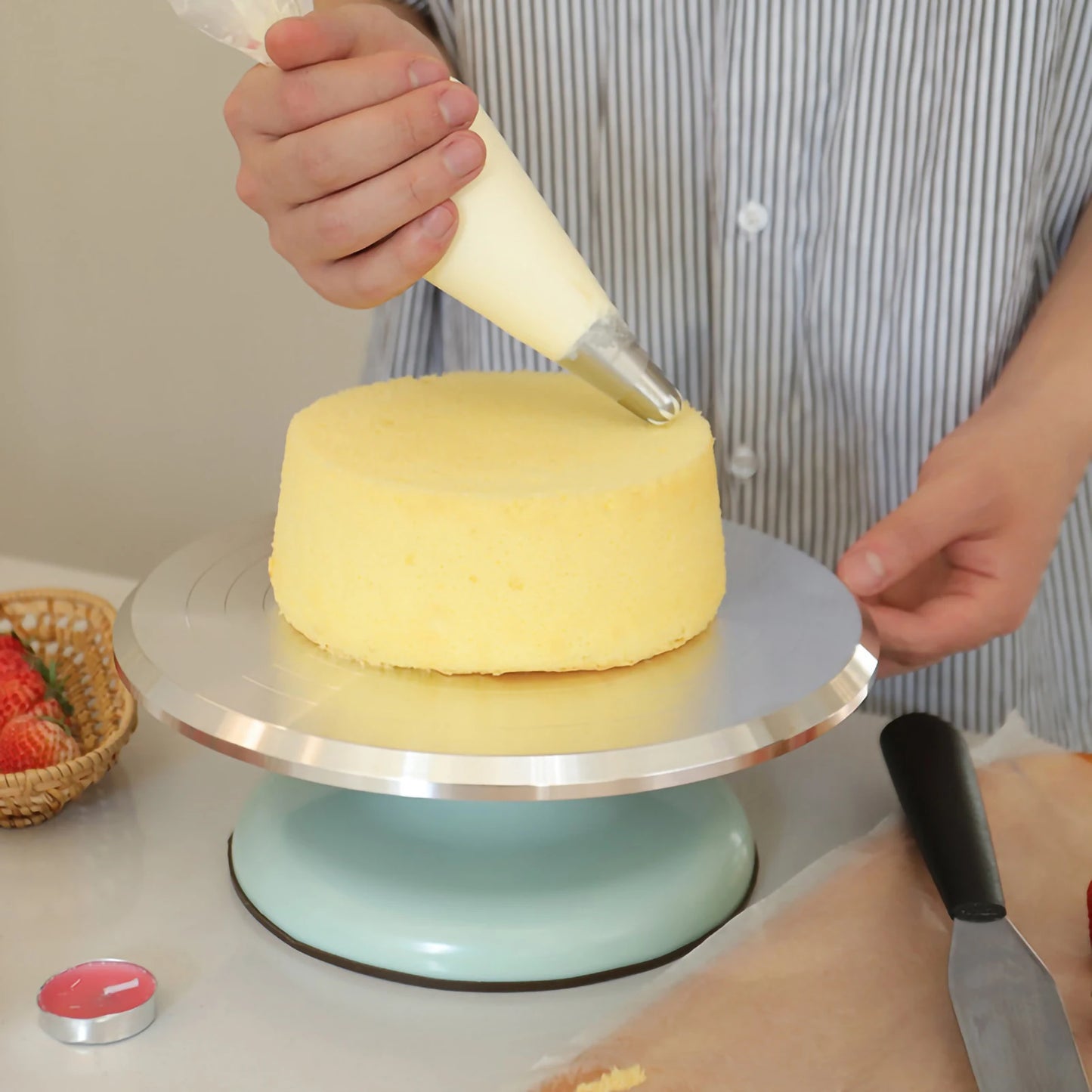 Cake Turntable Cake Decorating Table