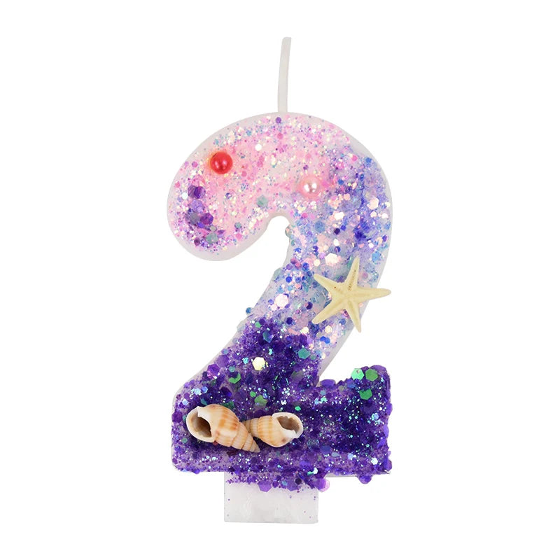Mermaid Cake Candle