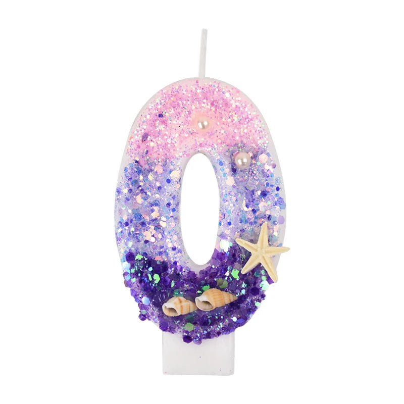 Mermaid Cake Candle