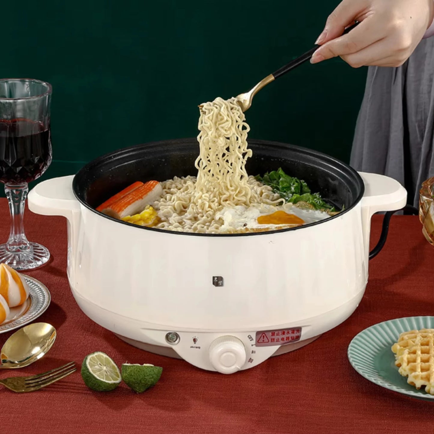 Convenient, Versatile Double Layer Non-Stick Compact Rice Cooker