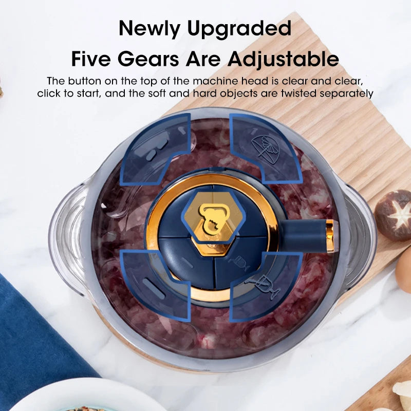 5L Electric Meat Grinders Multifunctional