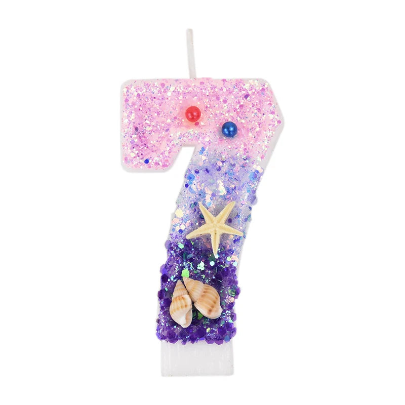 Mermaid Cake Candle