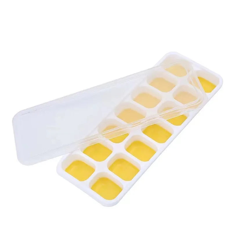 14 Grid Ice Cube Tray Silicone Mold