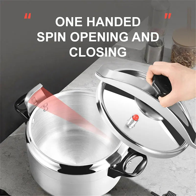 Aluminum 3L/4L/5L/7L Capacity Pressure Cooker