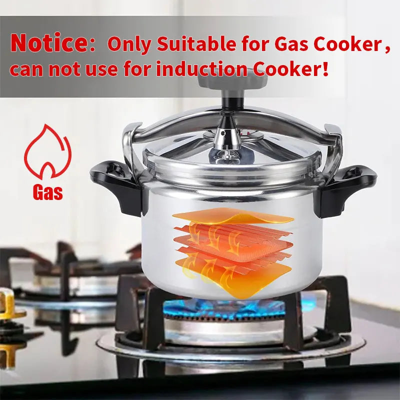 Aluminum 3L/4L/5L/7L Capacity Pressure Cooker