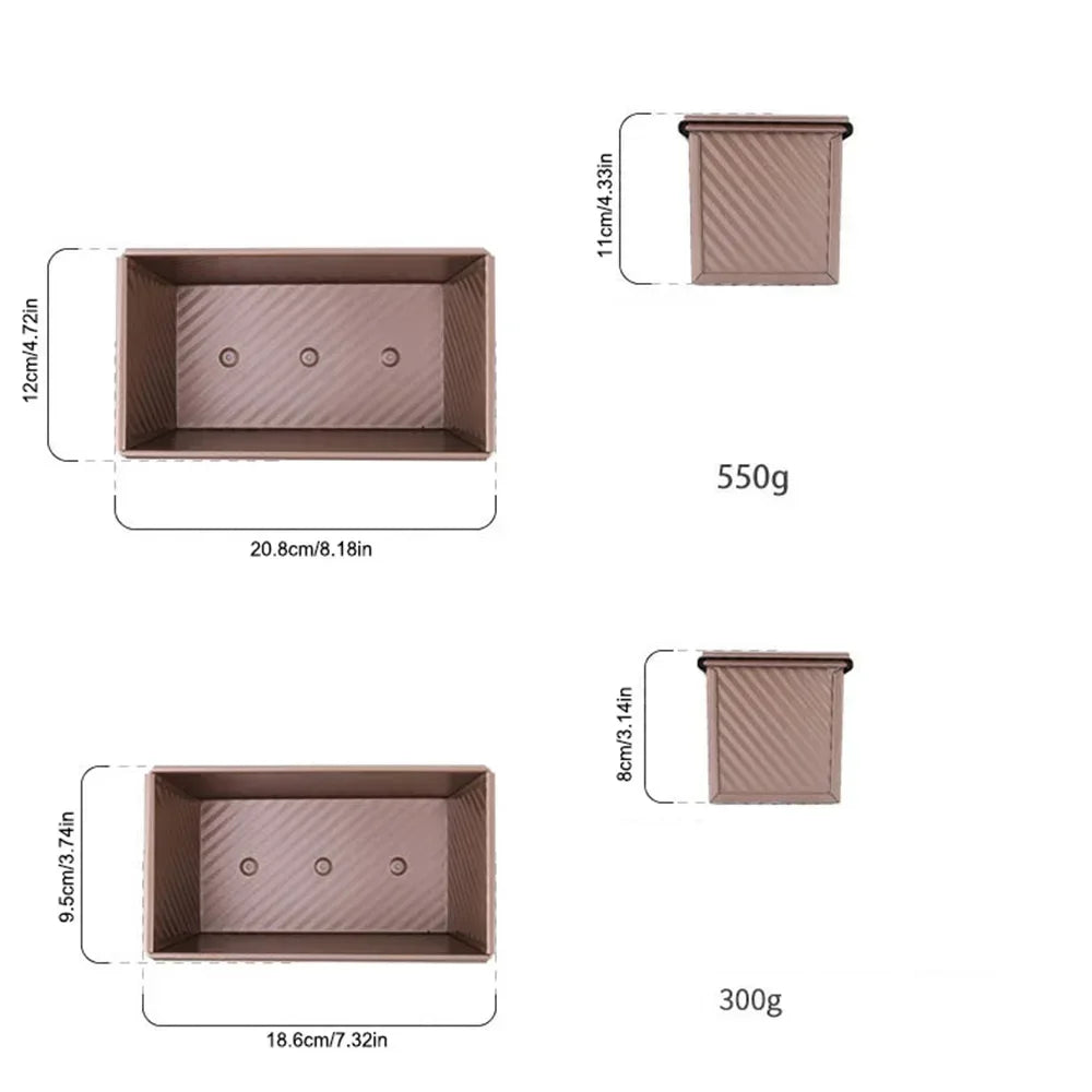 1Pcs Non-Stick Loaf Pan
