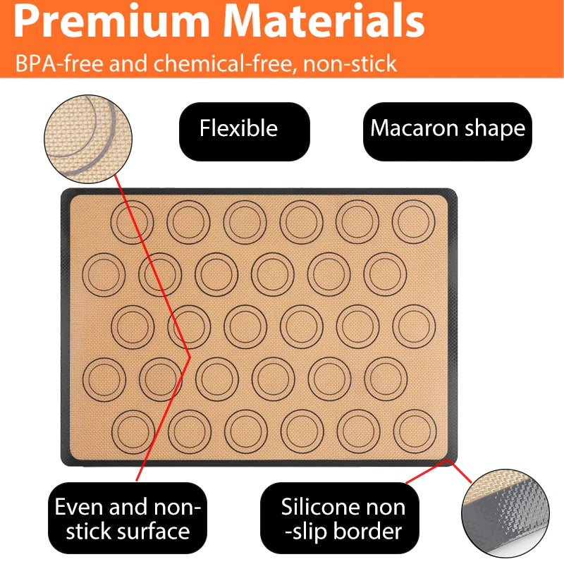 1PC Silicone Baking Mat