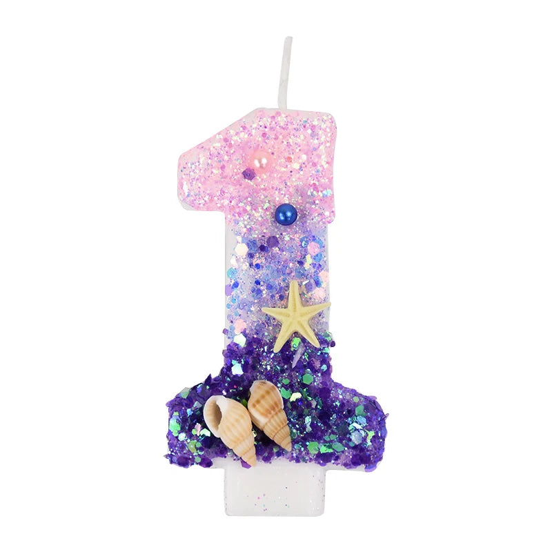 Mermaid Cake Candle