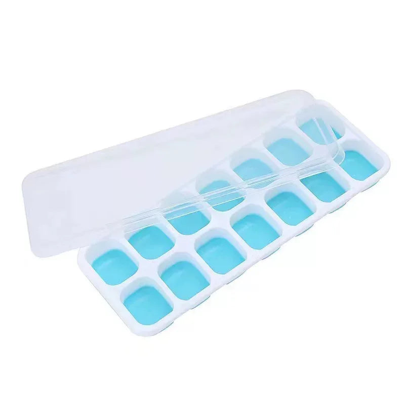 14 Grid Ice Cube Tray Silicone Mold