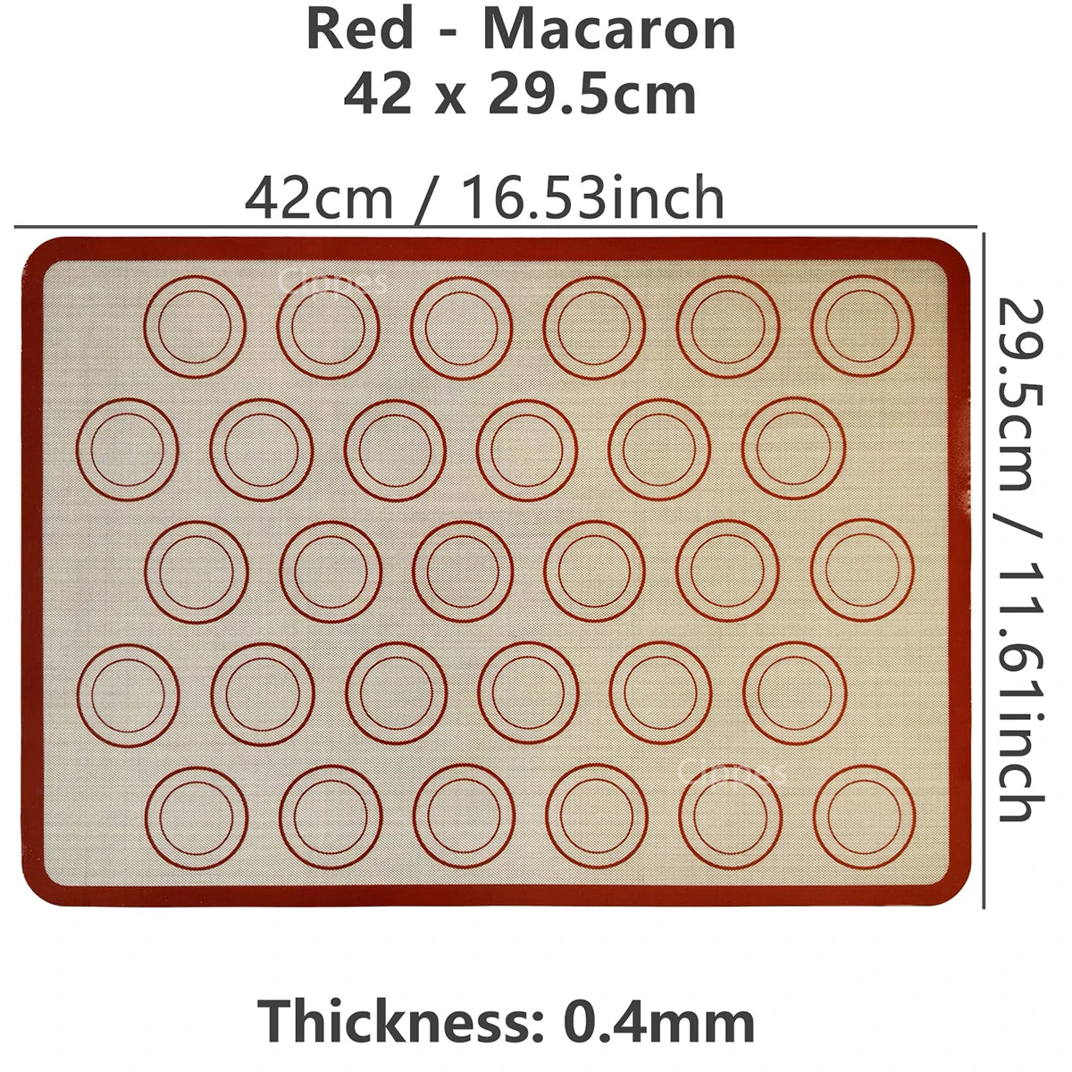 1PC Silicone Baking Mat