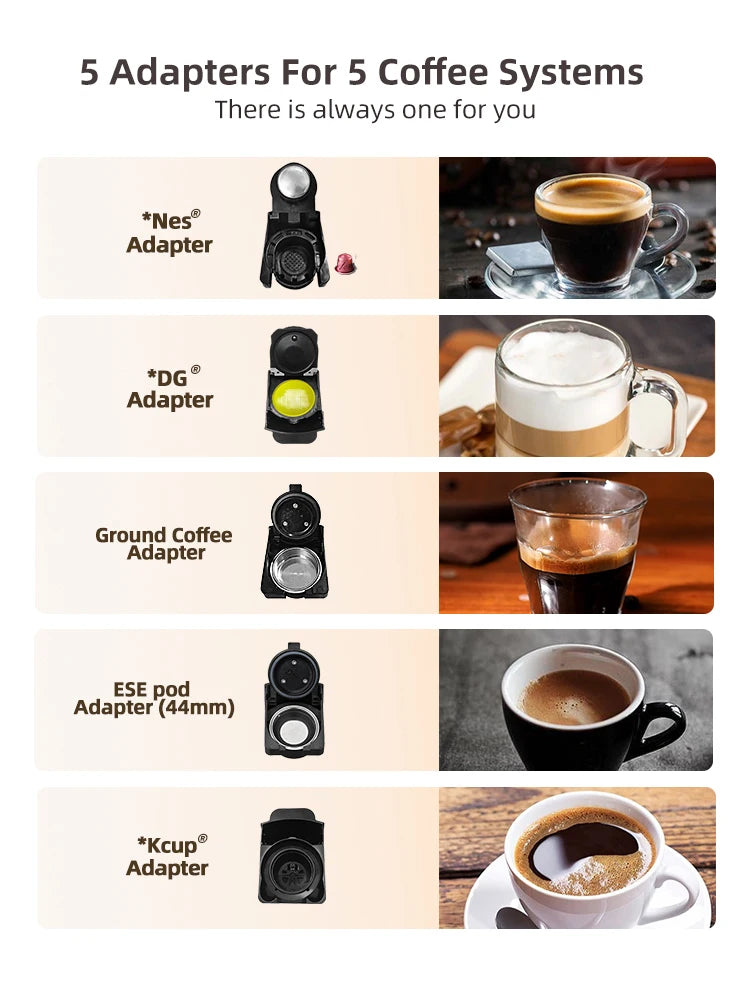 Multiple Capsule Coffee Machine