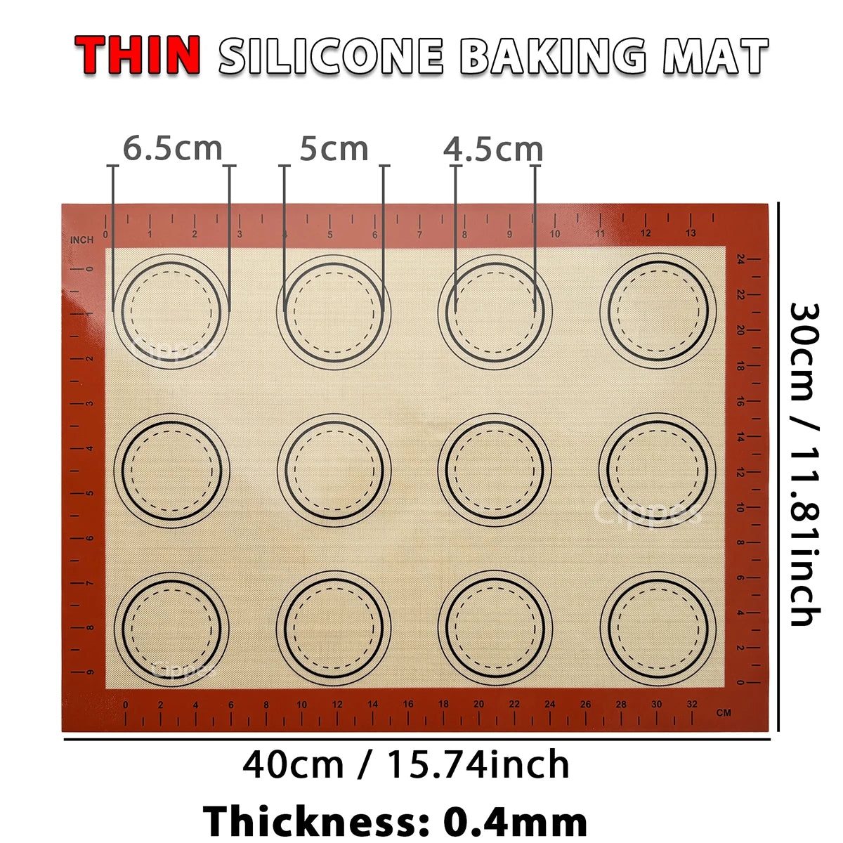 1PC Silicone Baking Mat
