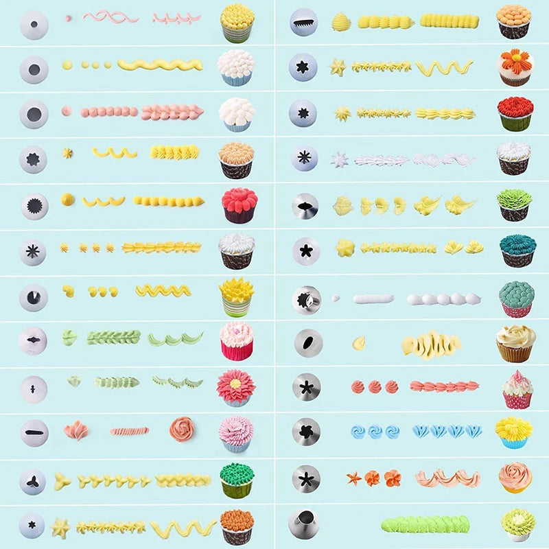 Pastry Socket Cake Nozzles