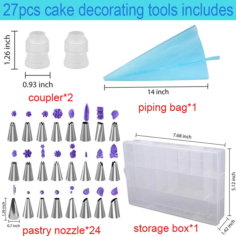 Pastry Socket Cake Nozzles