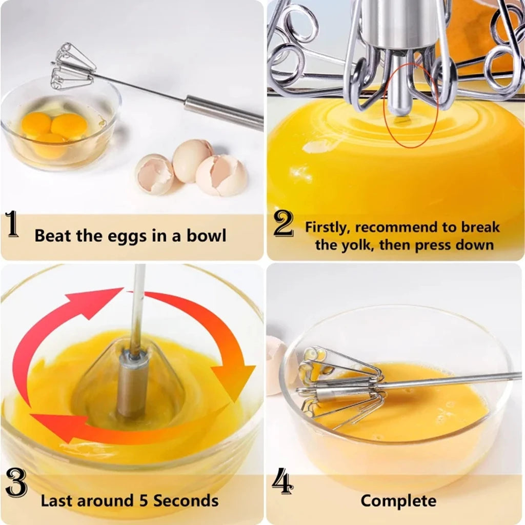 Semi Automatic Mixer Whisk Egg Beater