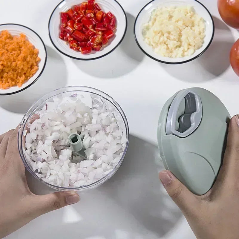 500ML Manual Meat Mincer - Garlic Chopper