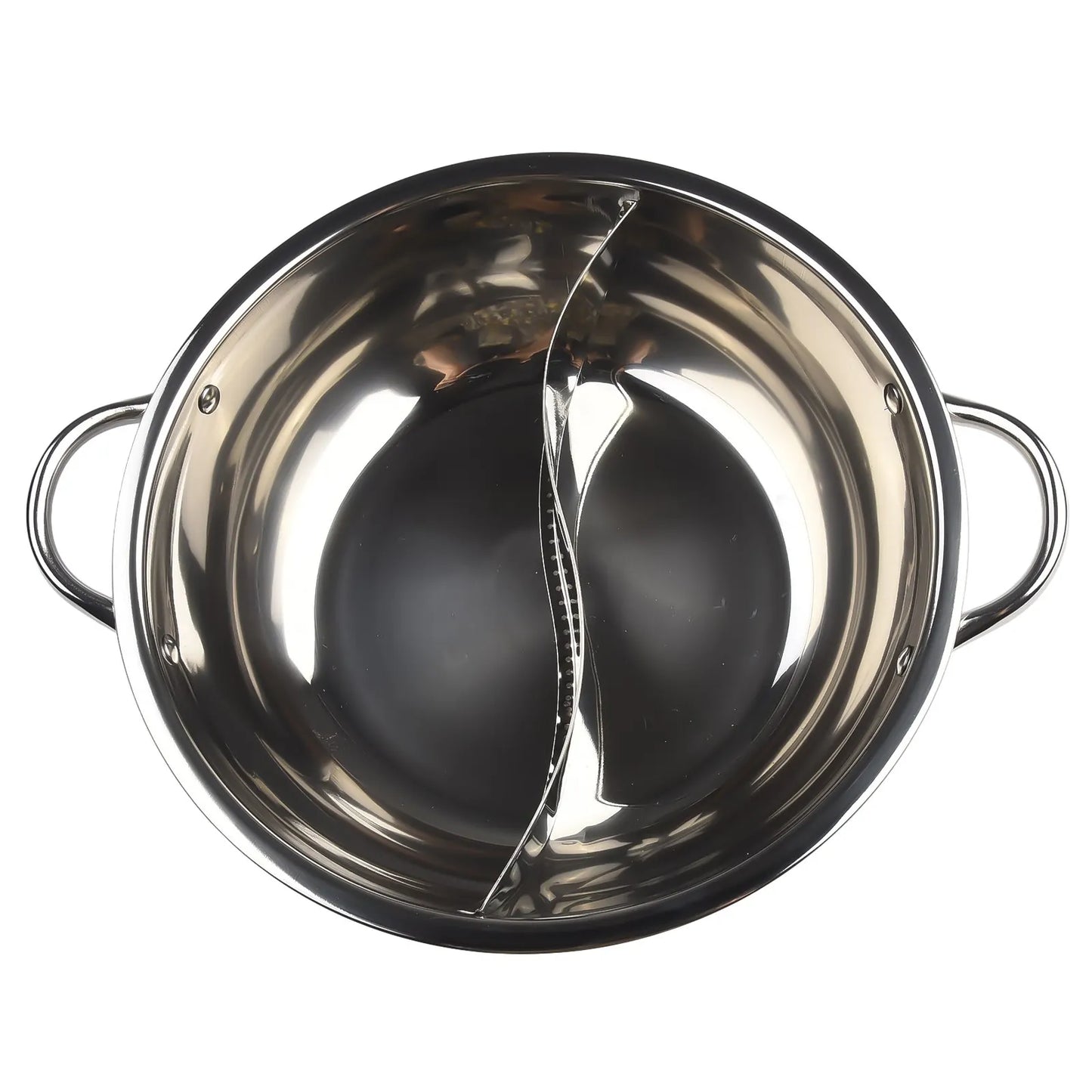 28/30cm Hot Pot Twin Divided Stainless Steel