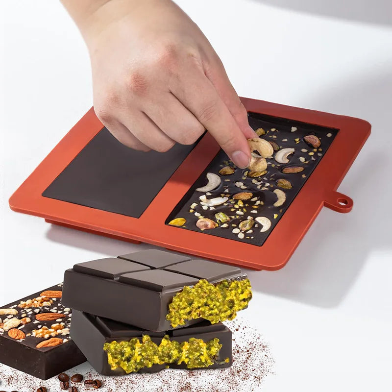 CSilicone Thick Chocolate Bar Mold