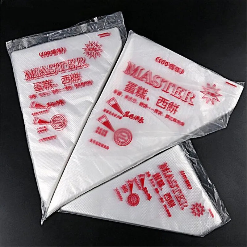 10Pcs Disposable Pastry Piping Bags Cake Decoration
