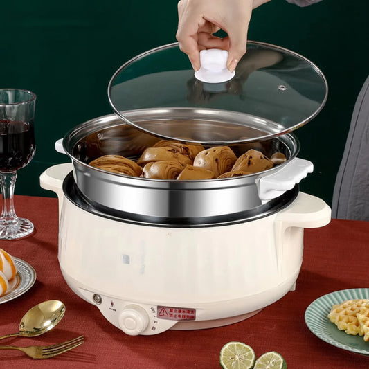 Convenient, Versatile Double Layer Non-Stick Compact Rice Cooker